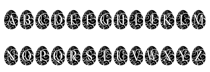 Easters_Here Font LOWERCASE