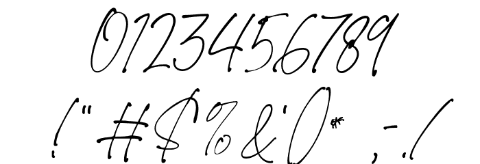 EasthallowDEMO 字体 其它煤焦