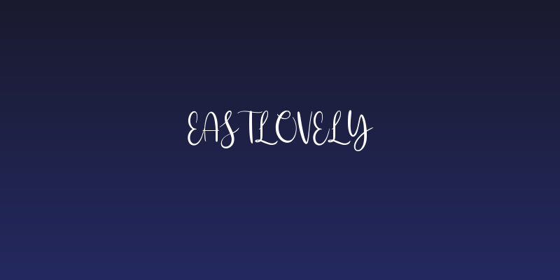 Eastlovely Social Header