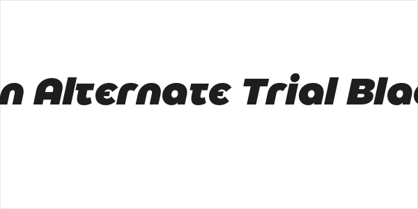 Eastman Alternate Trial Black Italic Logo
