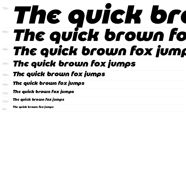 Eastman Alternate Trial Black Italic Waterfall