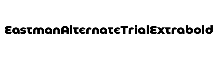 Eastman Alternate Trial Extrabold  नि: शुल्क फ़ॉन्ट्स डाउनलोड