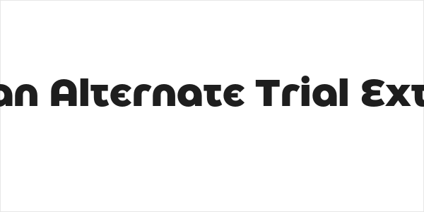 Eastman Alternate Trial Extrabold Logo