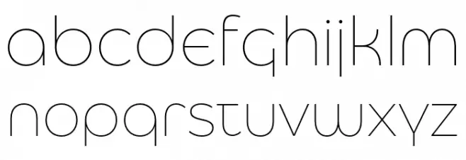 Eastman Alternate Trial Extralight Caratteri MINUSCOLO