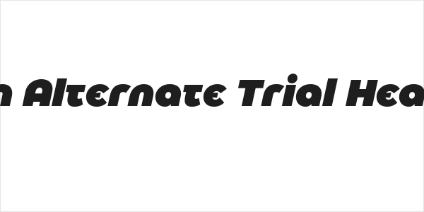 Eastman Alternate Trial Heavy Italic Logo