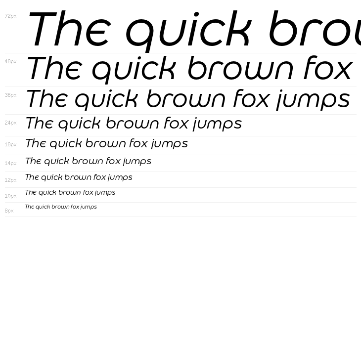 Eastman Alternate Trial Italic Waterfall