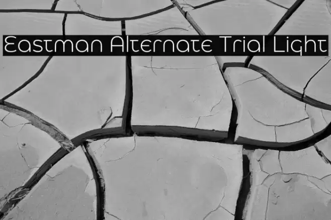 Eastman Alternate Trial Light Font examples