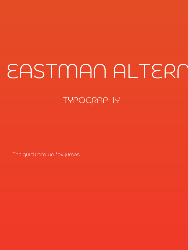 Eastman Alternate Trial Light Poster