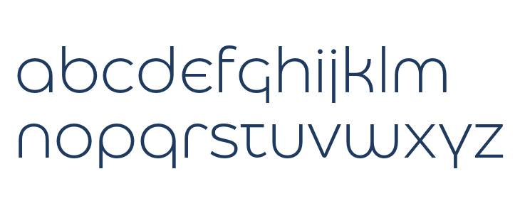 Eastman Alternate Trial Light Lowercase