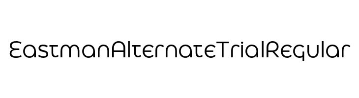 Eastman Alternate Trial Regular  Frei Schriftart Herunterladen