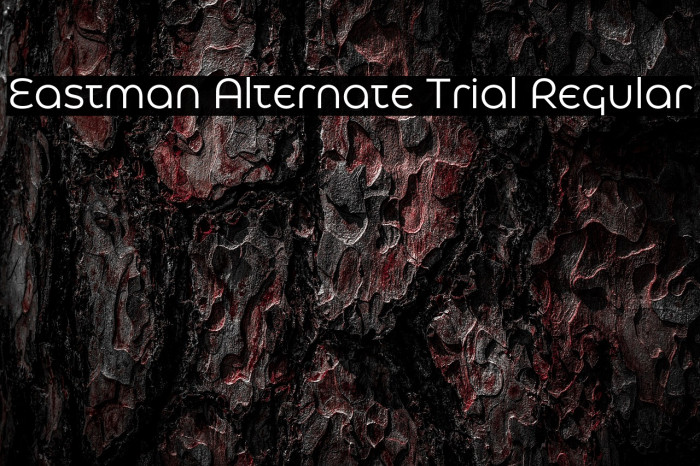 Eastman Alternate Trial Regular Example 2