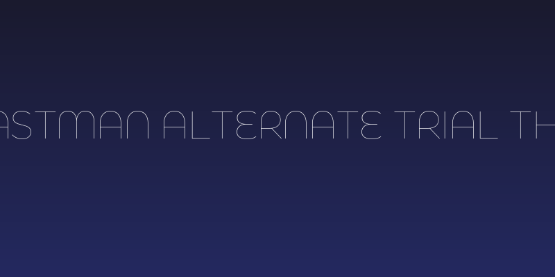 Eastman Alternate Trial Thin Social Header