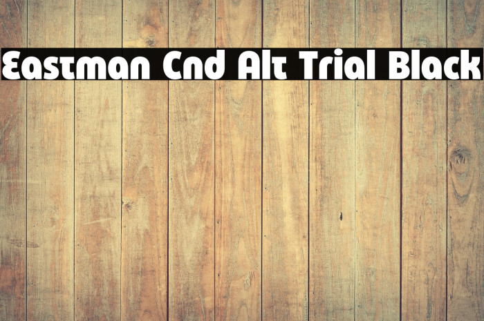 Eastman Cnd Alt Trial Black Example 2