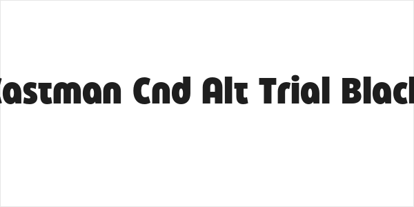 Eastman Cnd Alt Trial Black Logo