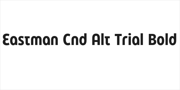 Eastman Cnd Alt Trial Bold Logo