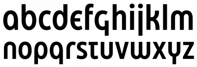 Eastman Cnd Alt Trial DmBold Font LOWERCASE