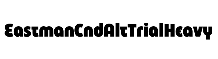 Eastman Cnd Alt Trial Heavy  免费字体下载