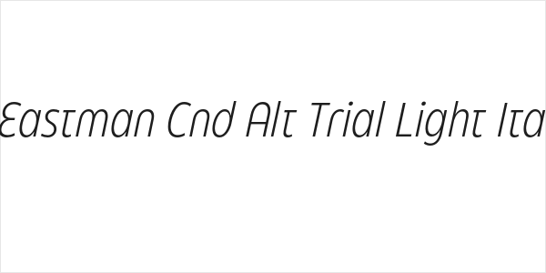 Eastman Cnd Alt Trial Light Ita Logo