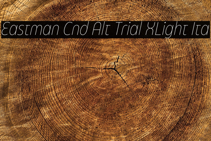 Eastman Cnd Alt Trial XLight Ita Example 2