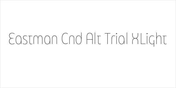 Eastman Cnd Alt Trial XLight Logo