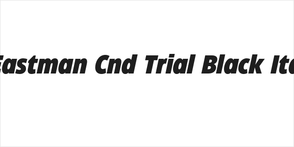 Eastman Cnd Trial Black Ita Logo