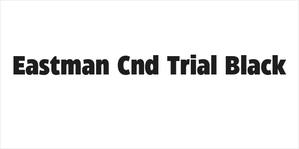 Eastman Cnd Trial Black Logo