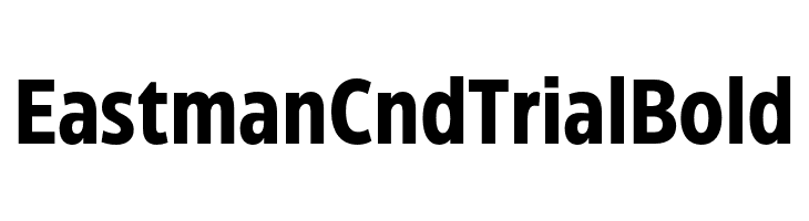 Eastman Cnd Trial Bold  Fuentes Gratis Descargar