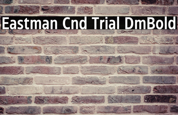 Eastman Cnd Trial DmBold Example 2