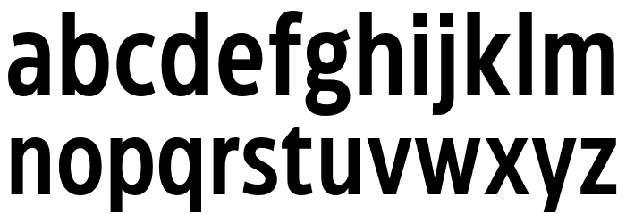 Eastman Cnd Trial DmBold Font LOWERCASE
