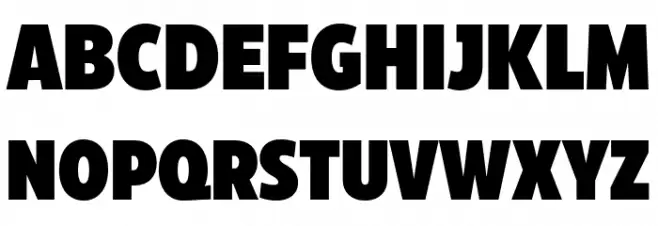 Eastman Cnd Trial Heavy Schriftart Groß