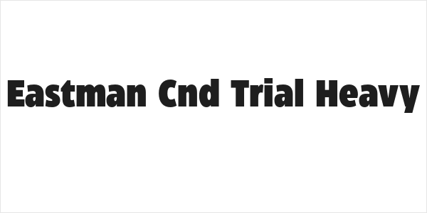 Eastman Cnd Trial Heavy Logo