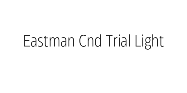 Eastman Cnd Trial Light Logo