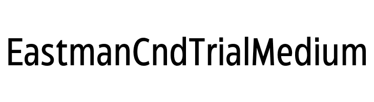 Eastman Cnd Trial Medium  免费字体下载