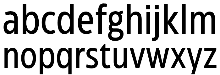 Eastman Cnd Trial Medium Font LOWERCASE