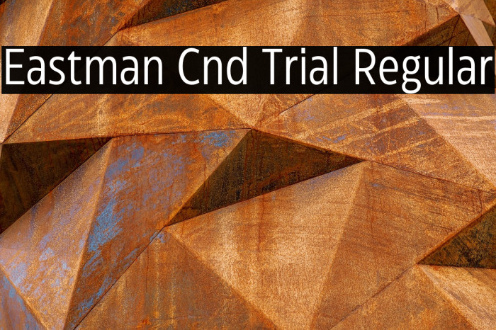 Eastman Cnd Trial Regular Example 1