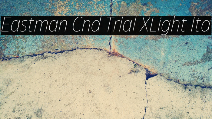 Eastman Cnd Trial XLight Ita Example 1