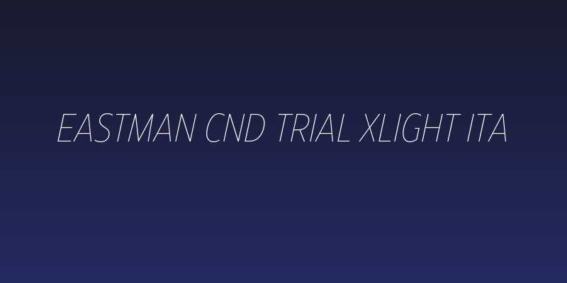 Eastman Cnd Trial XLight Ita Social Header