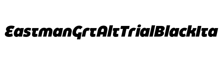 Eastman Grt Alt Trial Black Ita  baixar fontes gratis