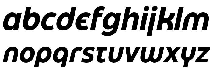 Eastman Grt Alt Trial Bold Ita Font LOWERCASE