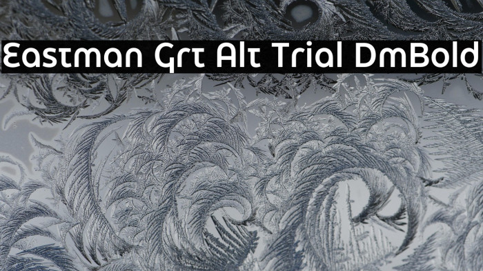 Eastman Grt Alt Trial DmBold Example 2