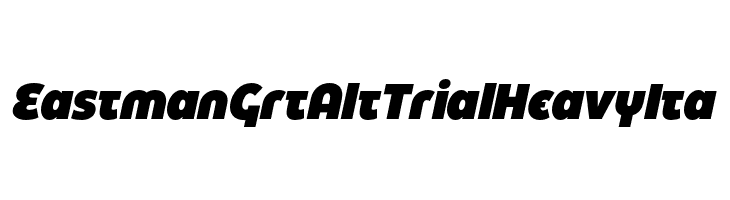 Eastman Grt Alt Trial Heavy Ita  Frei Schriftart Herunterladen