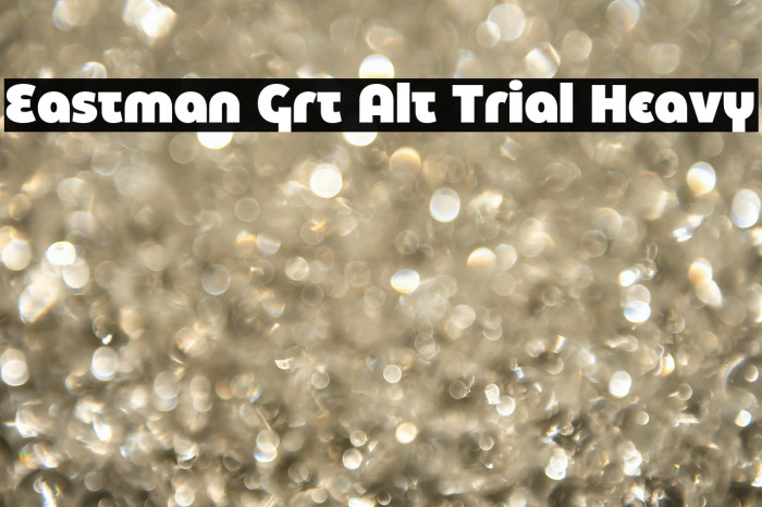 Eastman Grt Alt Trial Heavy Example 1