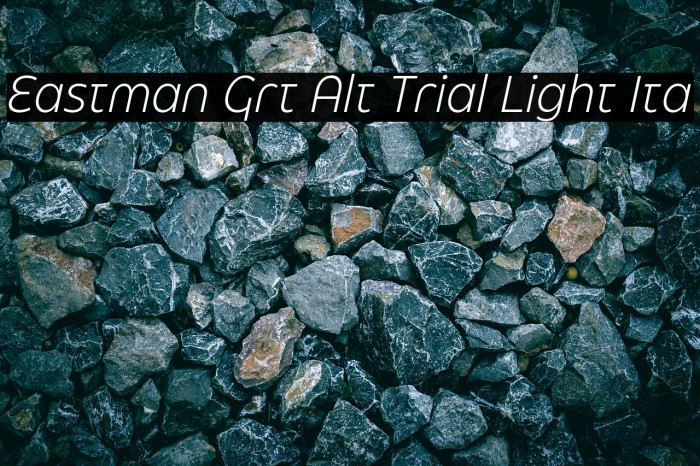 Eastman Grt Alt Trial Light Ita Example 3