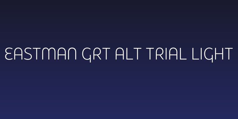 Eastman Grt Alt Trial Light Social Header