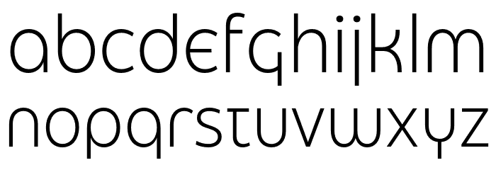 Eastman Grt Alt Trial Light Font LOWERCASE