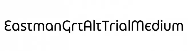 Eastman Grt Alt Trial Medium  Free Fonts Download