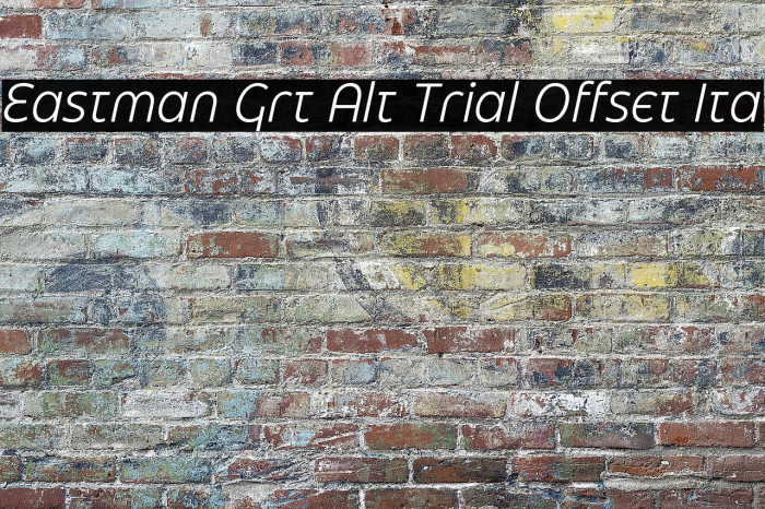 Eastman Grt Alt Trial Offset Ita Example 2