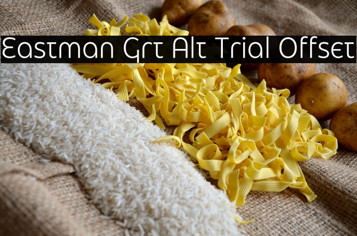 Eastman Grt Alt Trial Offset Example 3