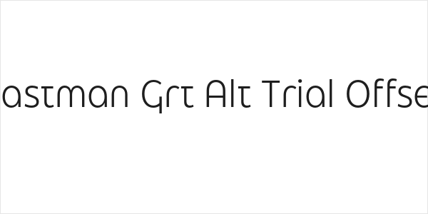 Eastman Grt Alt Trial Offset Logo