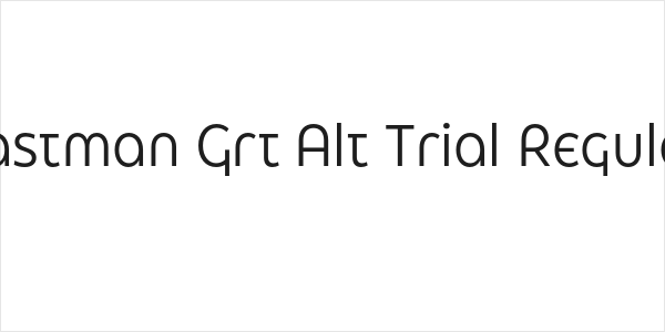 Eastman Grt Alt Trial Regular Logo